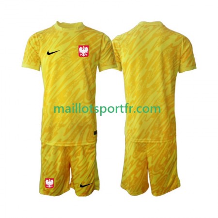 Maillot de Foot Pologne Gardien Enfant Domicile 2024